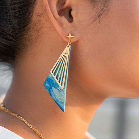 Parting Waters Drop Earrings