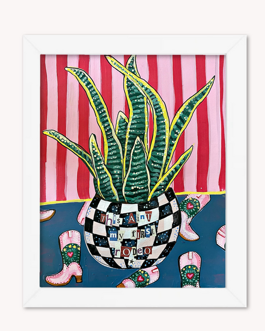 This Ain’t My First Rodeo Print