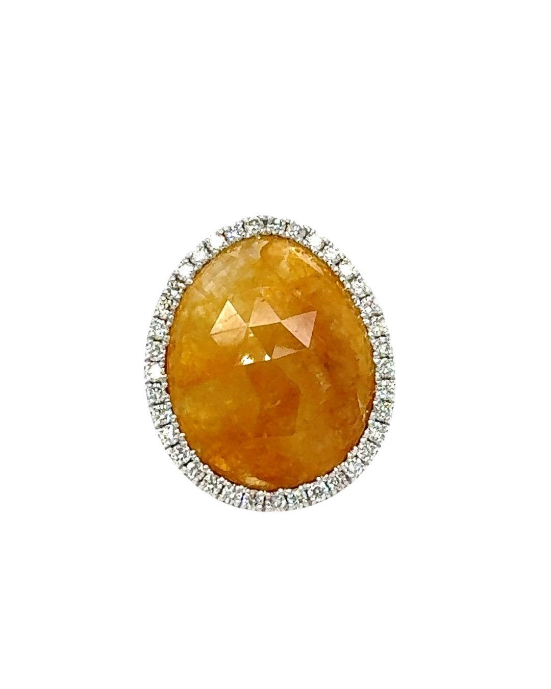 Tourmaline & Diamond Ring