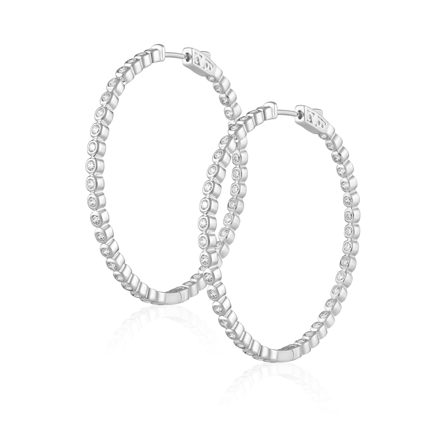 Eliza Bezel Hoop
