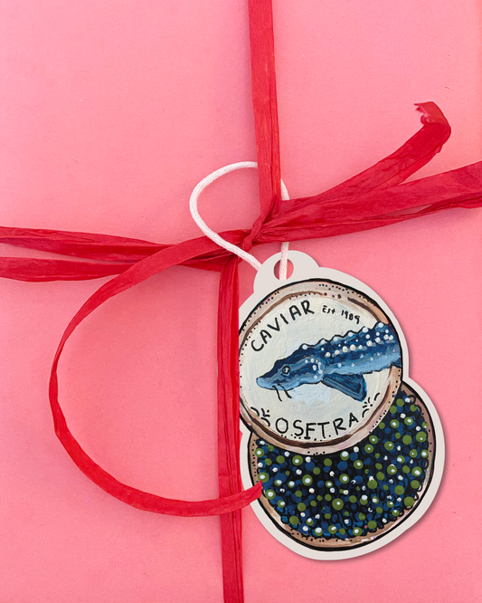Caviar Gift Tags ( 12 pack )