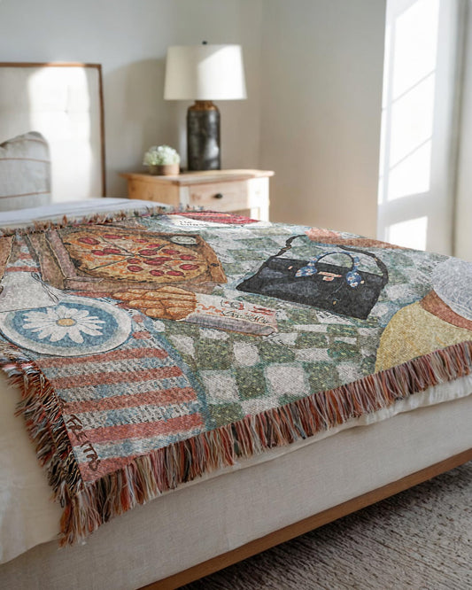 Picnic Woven Blanket Tapestry