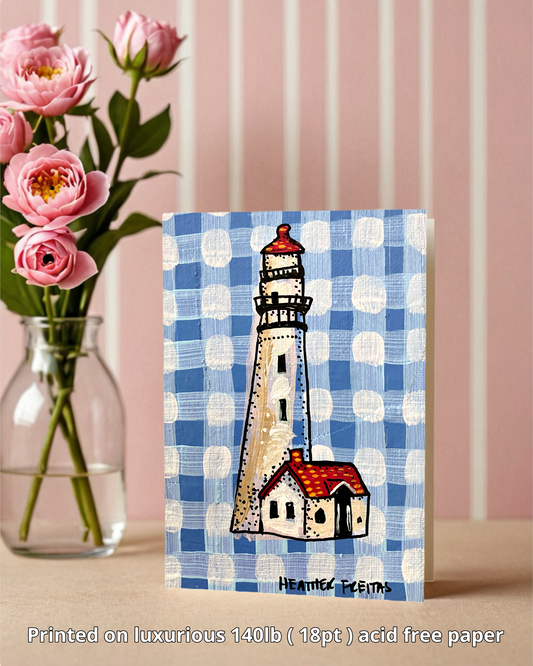 Lighthouse - Greeting Card / Fine Art Print