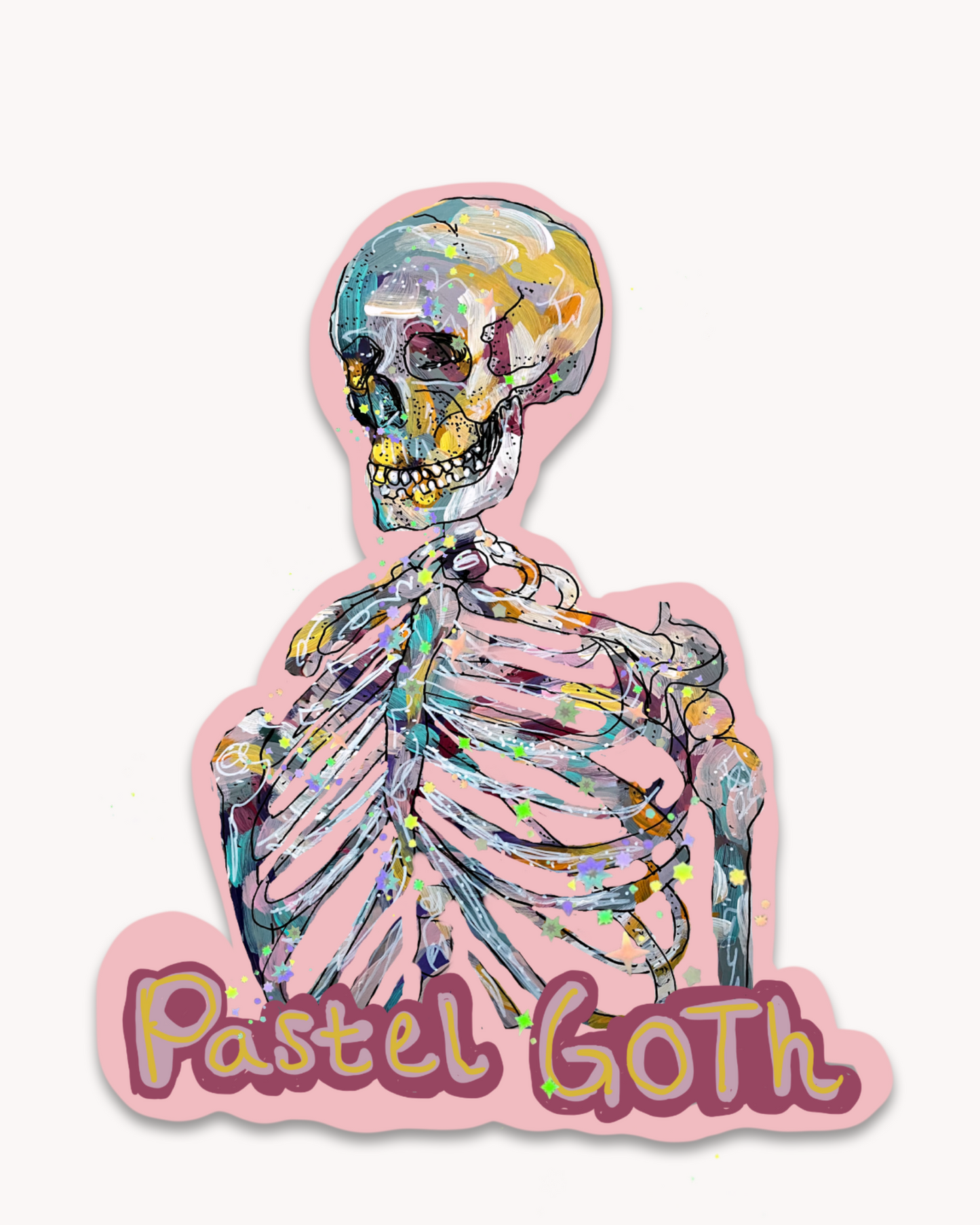 Pastel Goth Sticker
