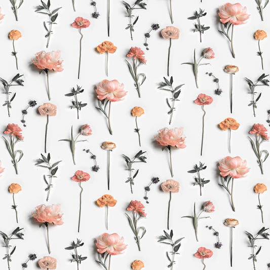 Fresh to Death Wallpaper, small pattern, muted autumn