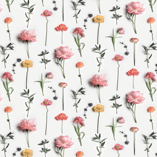 Fresh to Death Wallpaper, small pattern, spring muted
