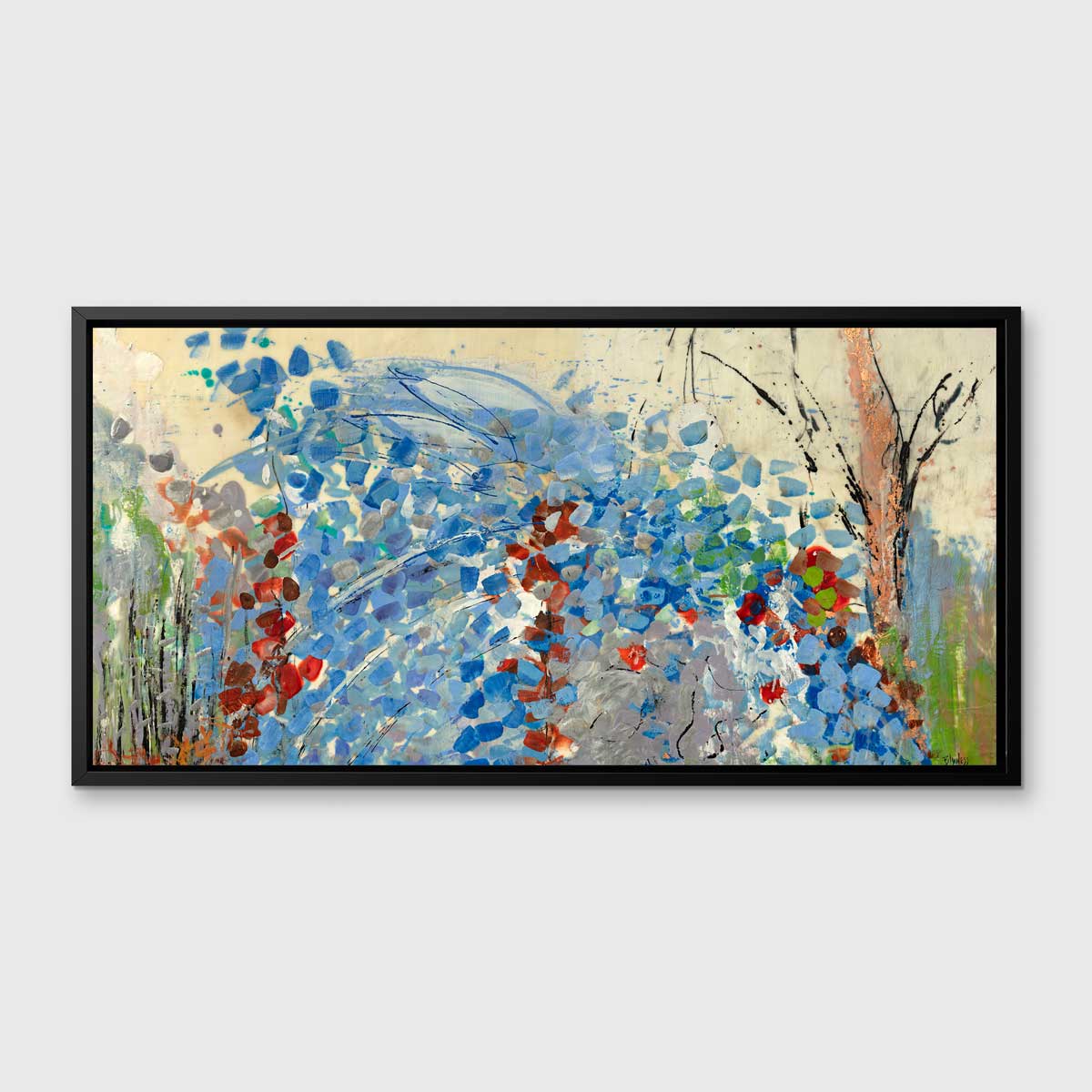 Garden Party II - Open Edition Canvas Print