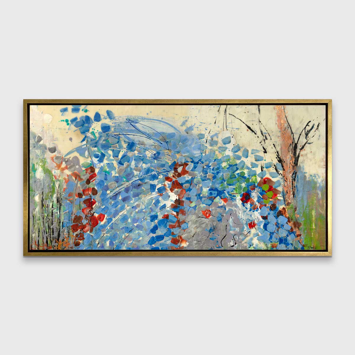 Garden Party II - Open Edition Canvas Print