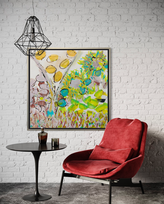 Garden Walk - Open Edition Canvas Print