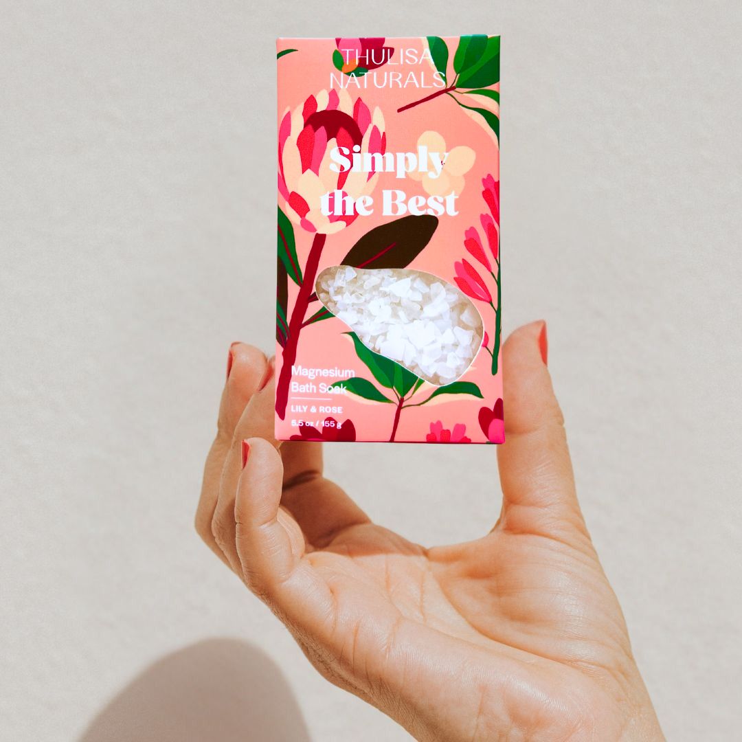 Lily and Rose Magnesium Bath Salt  Soak