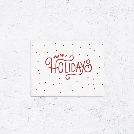 Happy Holiday Dots Box Set of 10