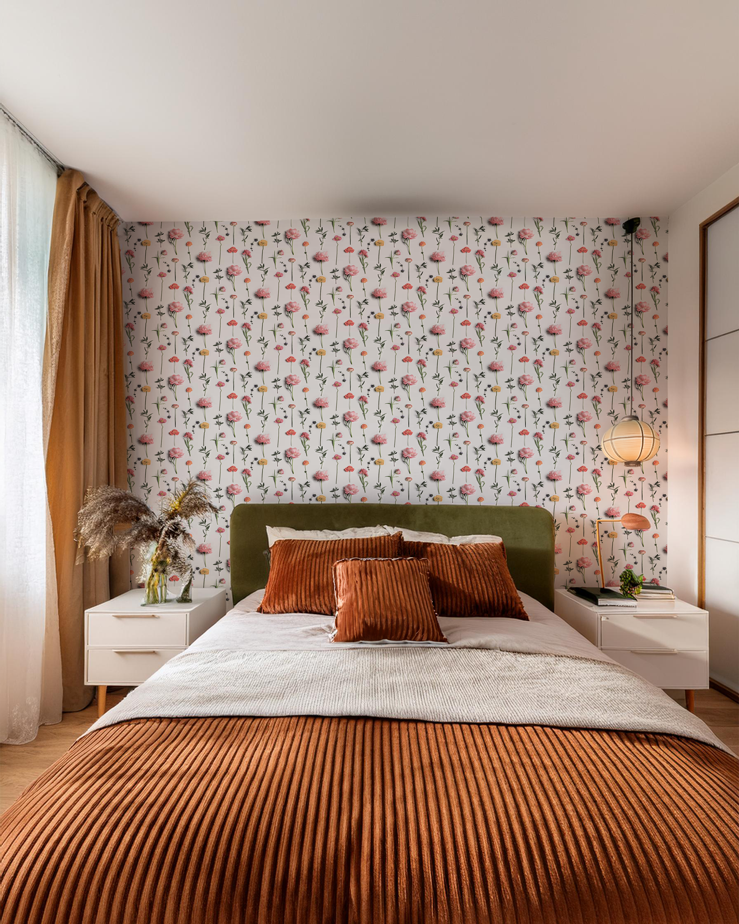 Fresh to Death Wallpaper, small pattern, spring muted