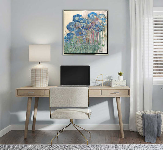Hydrangea Blues - Open Edition Canvas Print