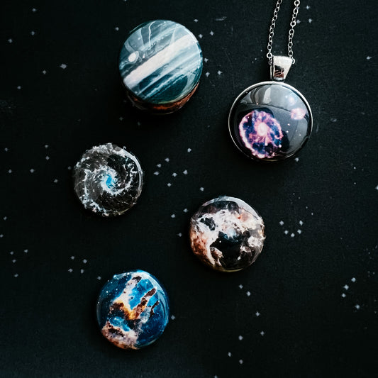 Interchangeable JWST First Images Necklace