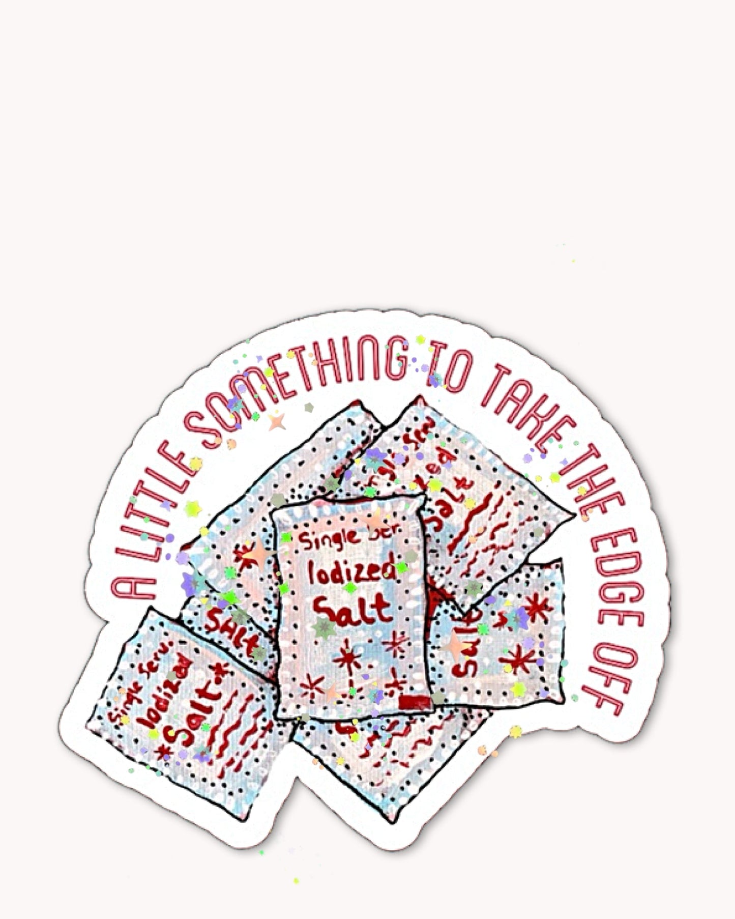 Salt Packet Sticker