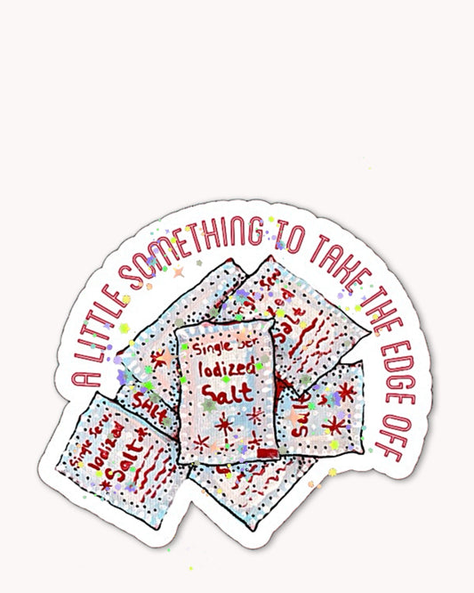 Salt Packet Sticker