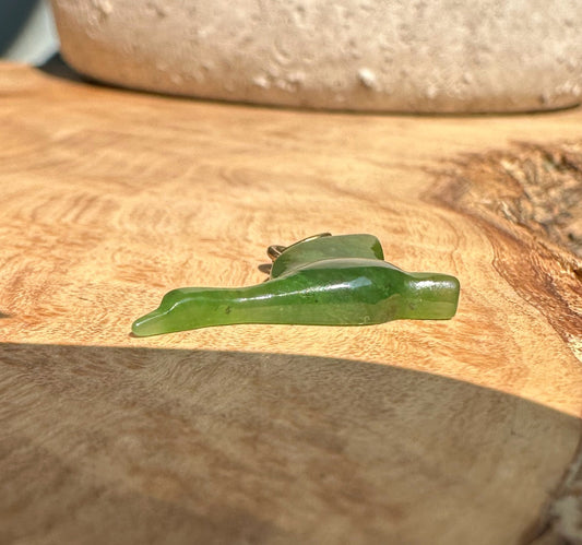 Canadian Jade Goose Charm - 23mm