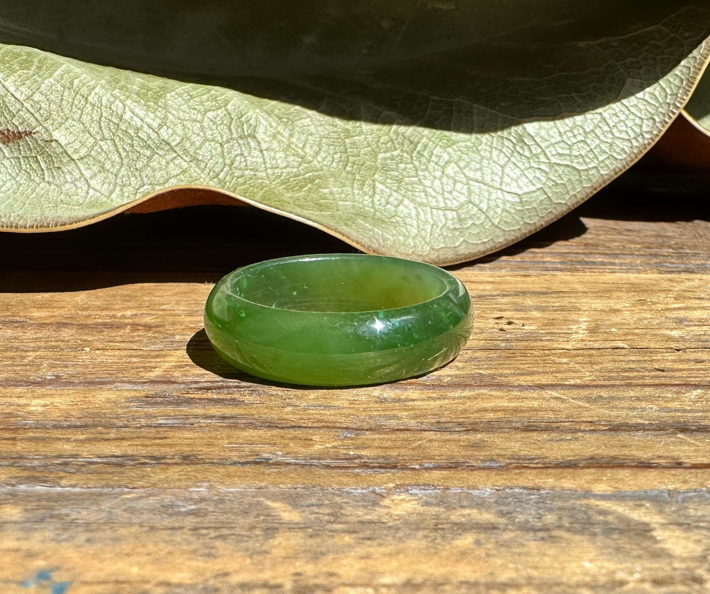 Jade Band Ring 6mm
