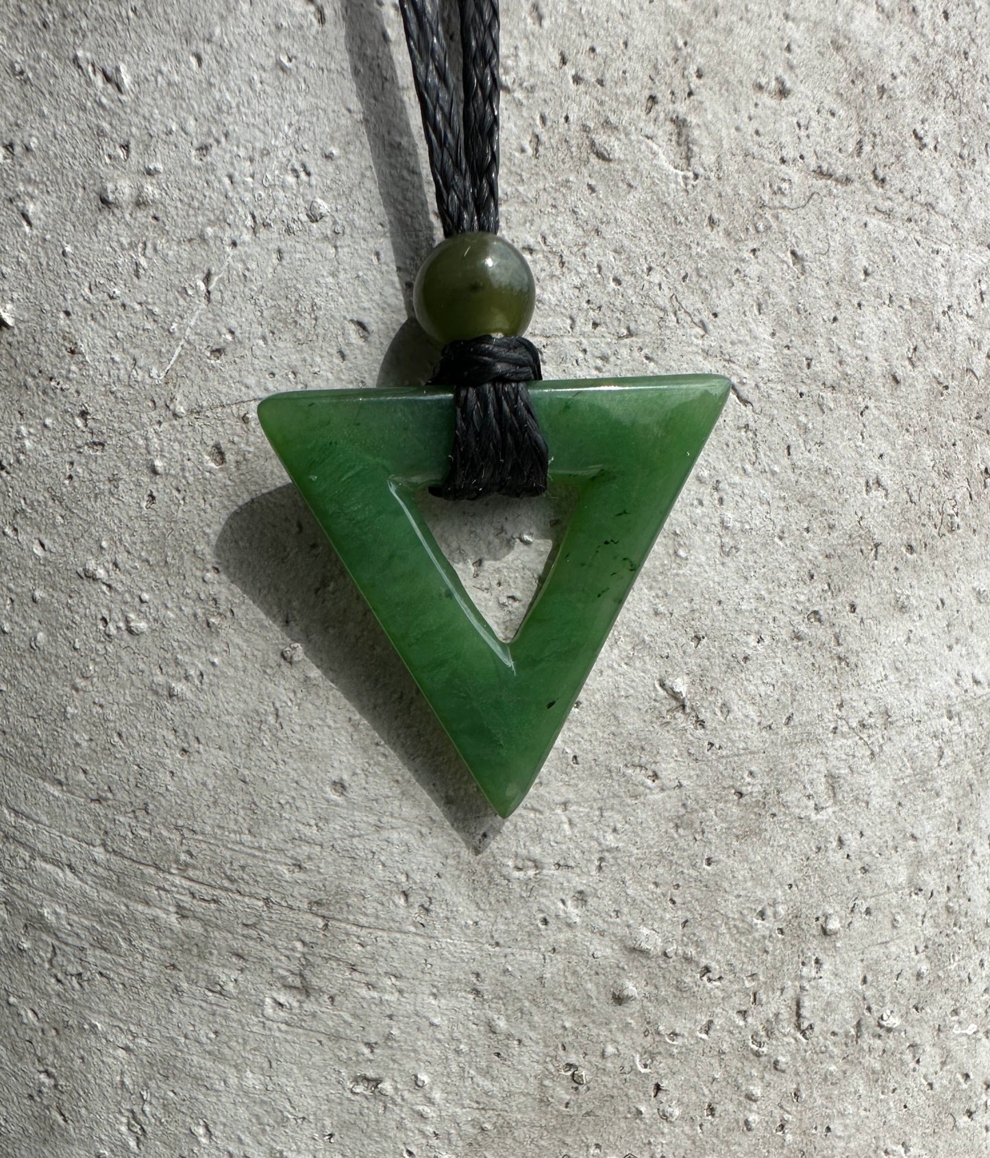 Jade Triangle Pendant, 5032
