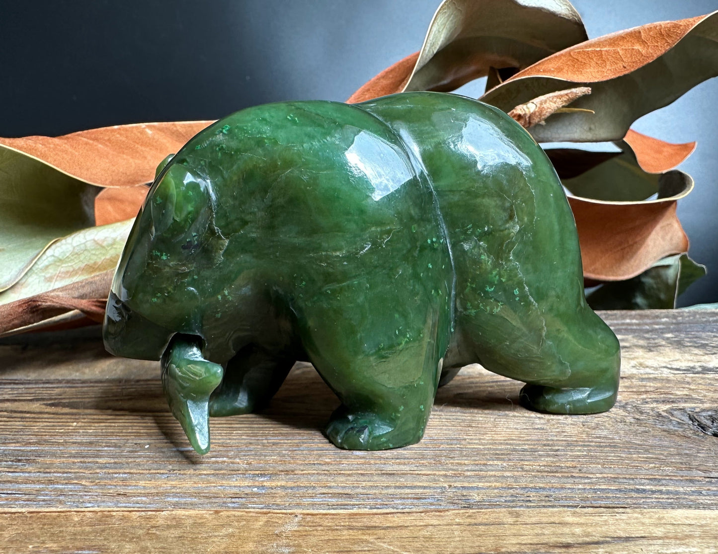 Bear Special with Jade Fish, 4"