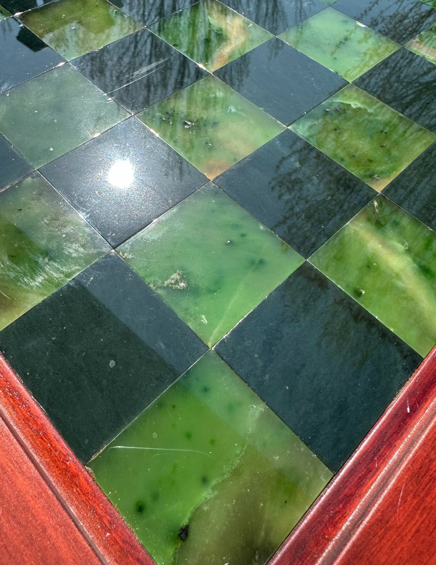 Jade Chess Board