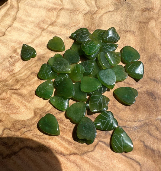 Canadian Jade Leaf 9x8mm