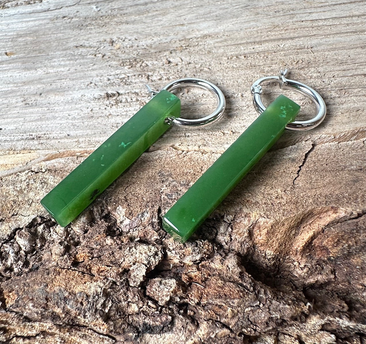Canadian Jade Earrings, 2106