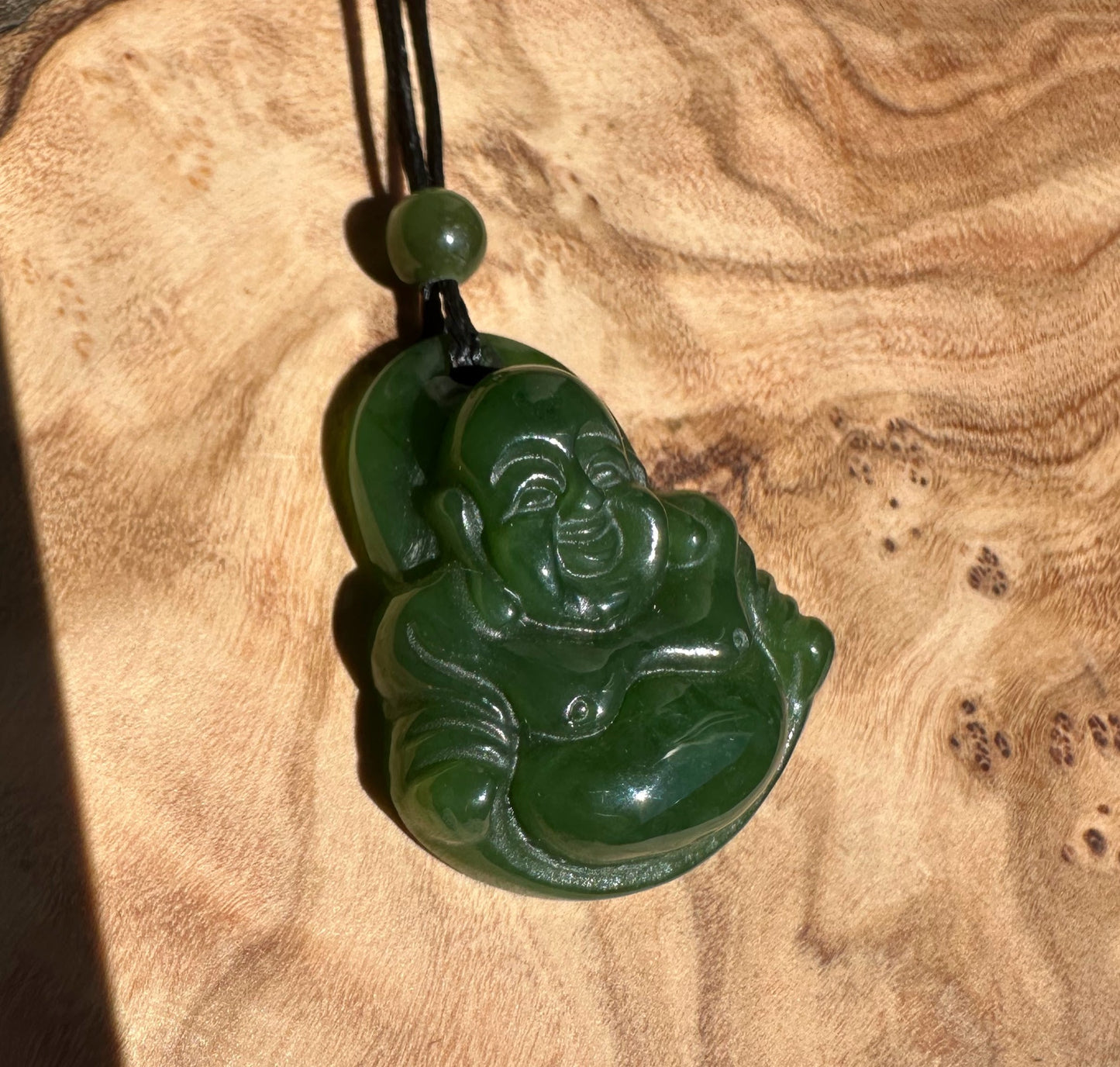 Pendant, Happy Buddha 26mm