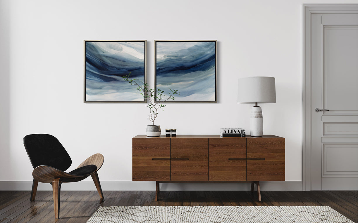 Indigo Sea I - Limited Edition Canvas Print