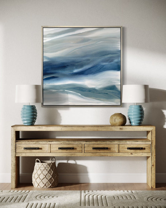 Indigo Tide II - Limited Edition Canvas Print