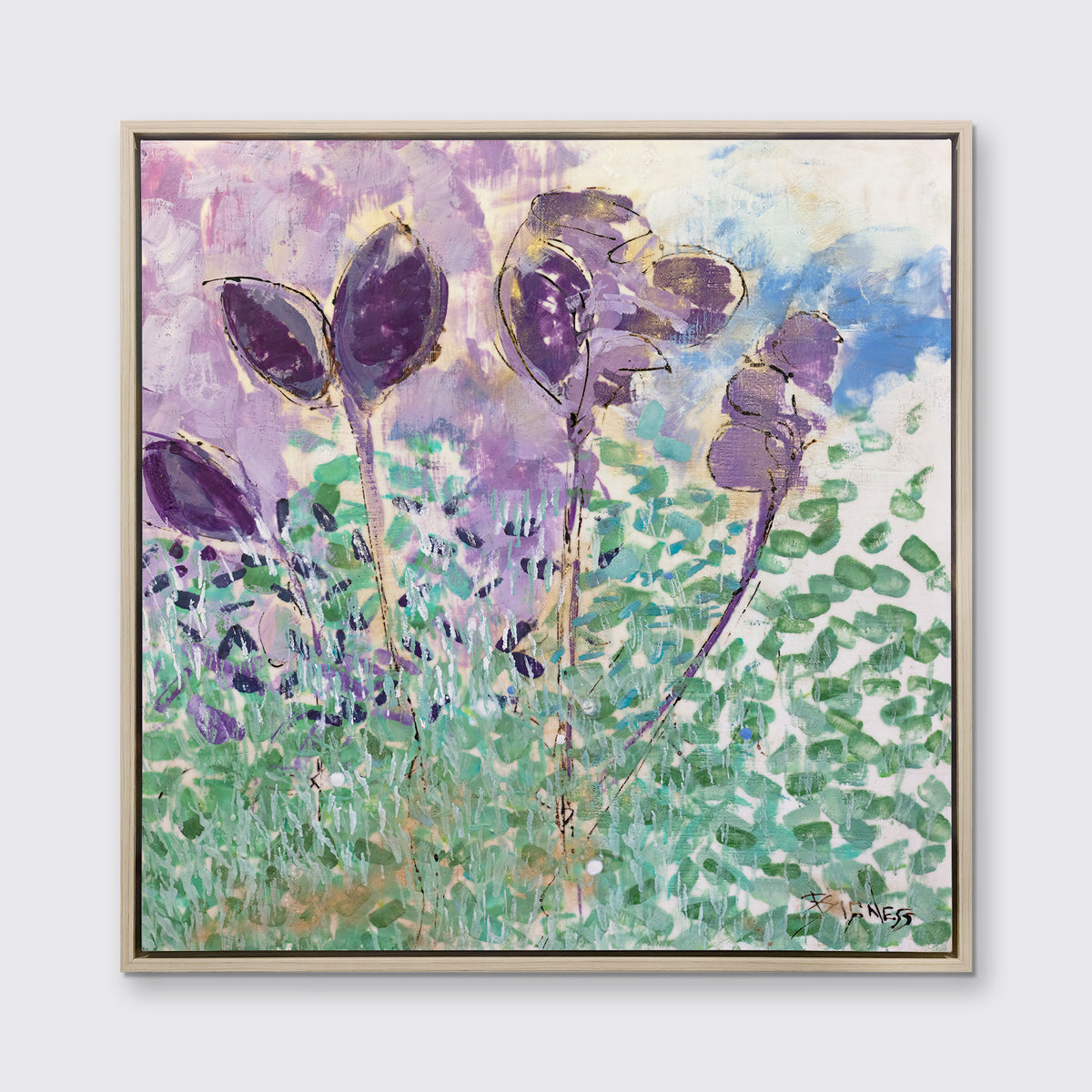 Iris Last Stand IV - Open Edition Canvas Print