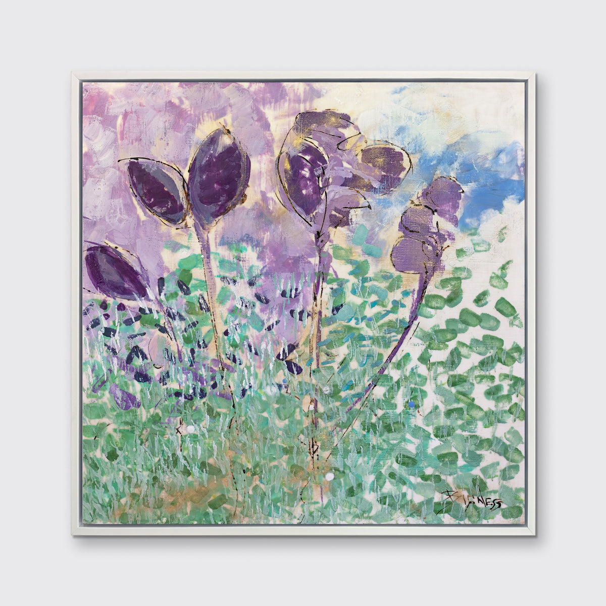 Iris Last Stand IV - Open Edition Canvas Print