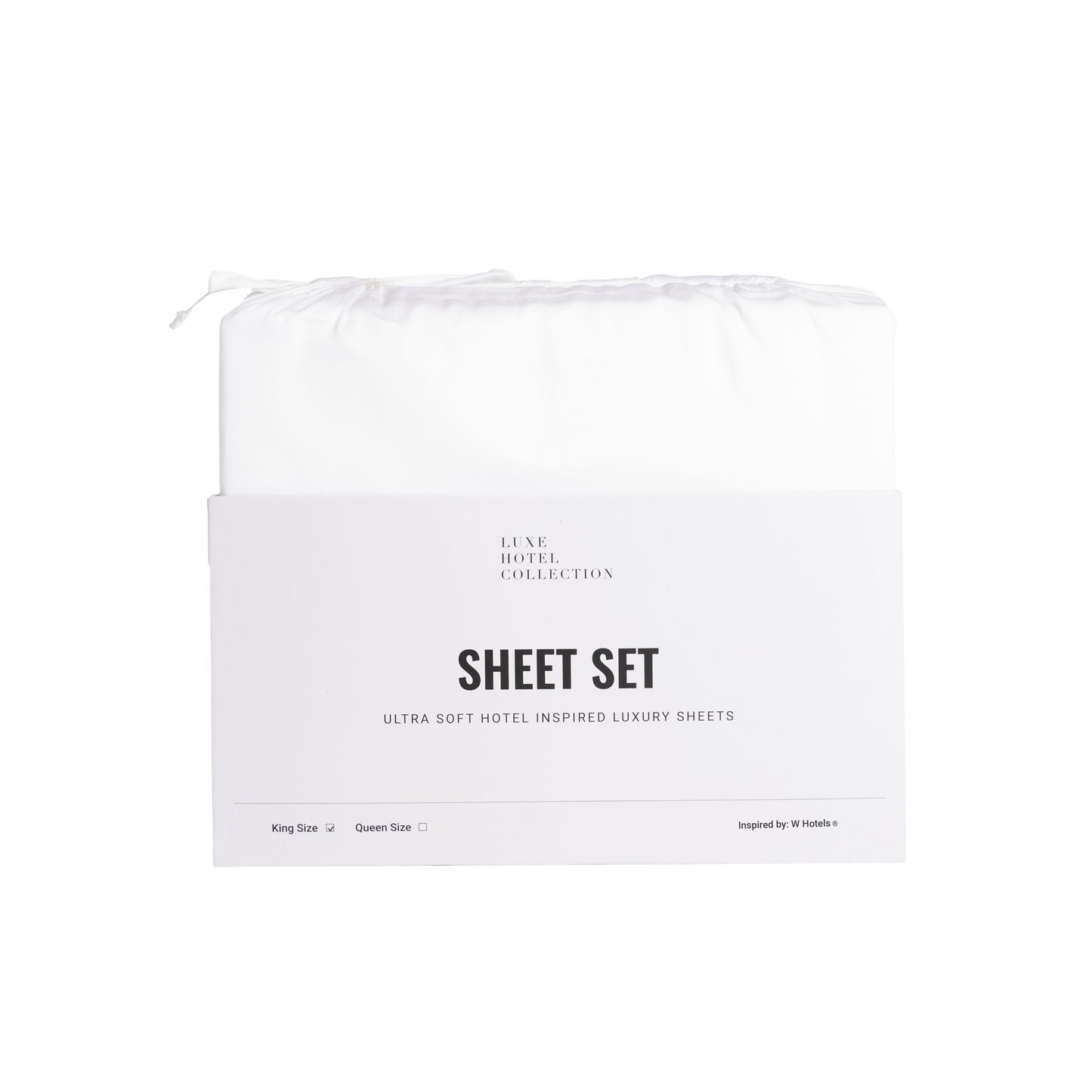 Cotton Blend Midnight Sheet Set