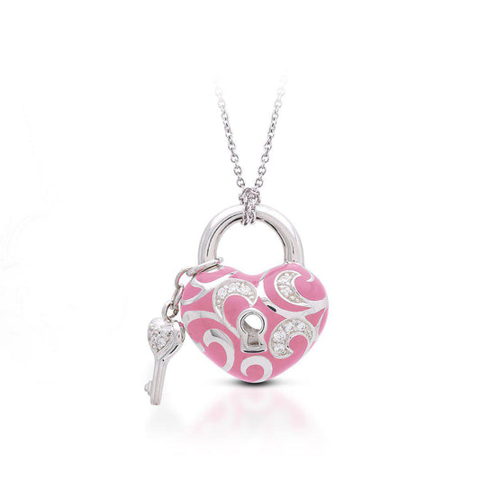 Key To My Heart Petite Pendant with Chain