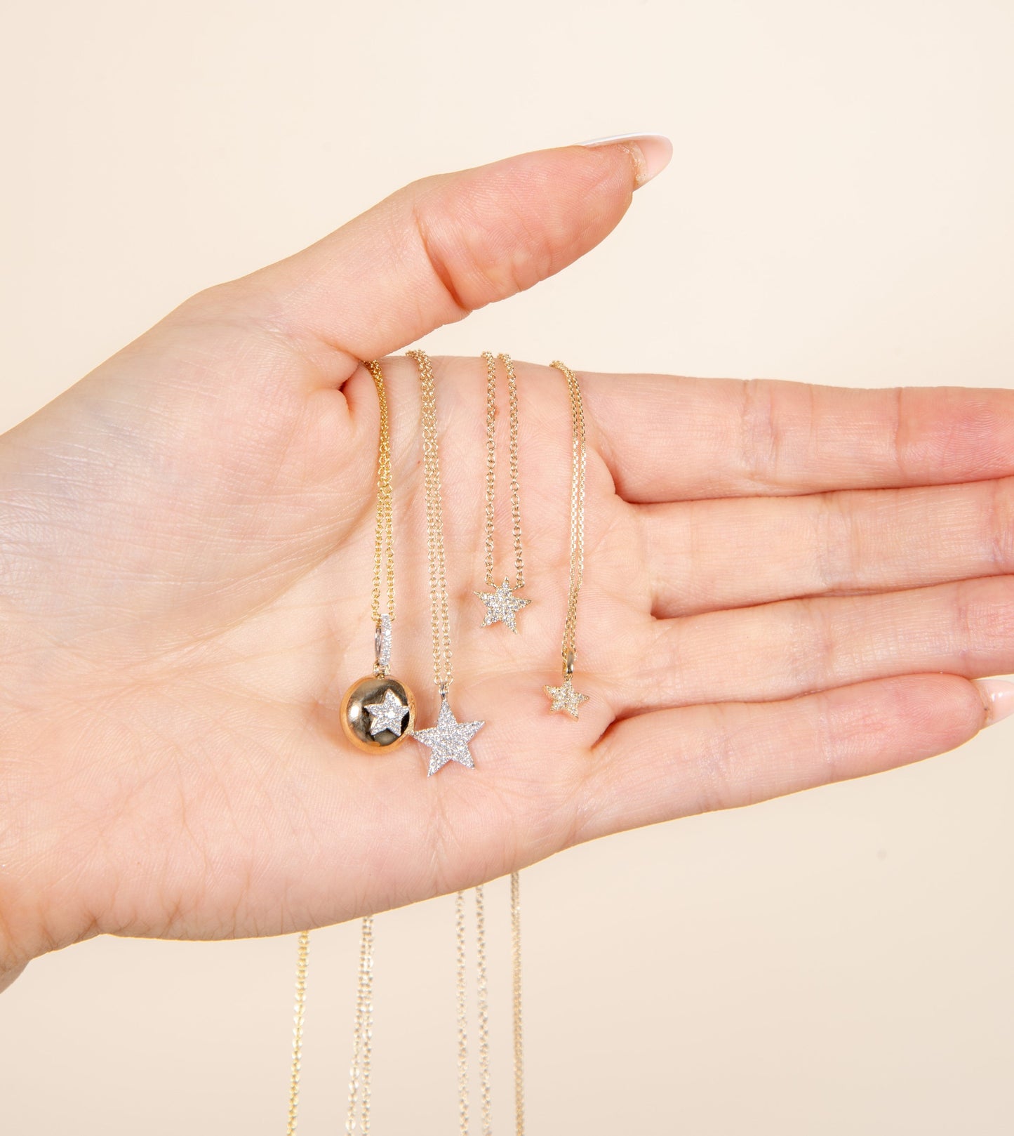Diamond Star Necklace