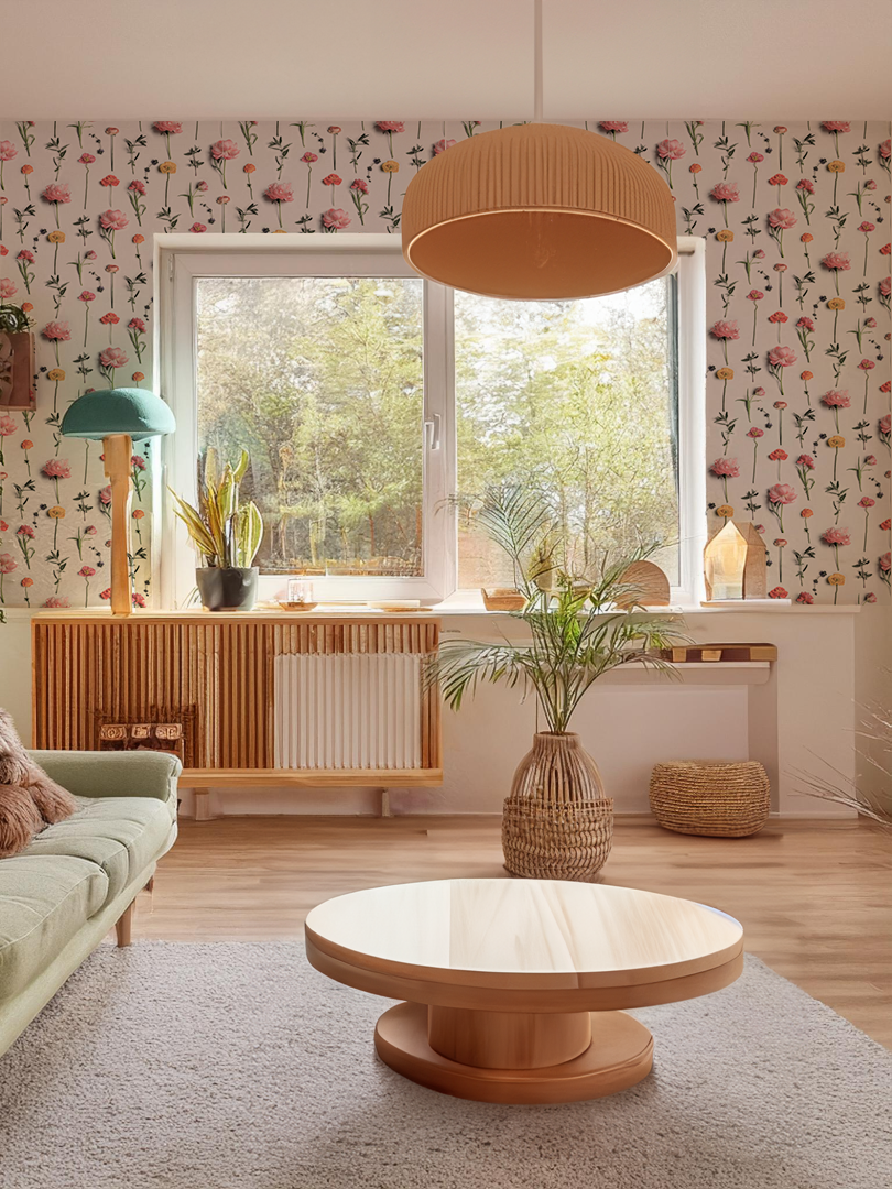 Fresh to Death Wallpaper, small pattern, spring muted