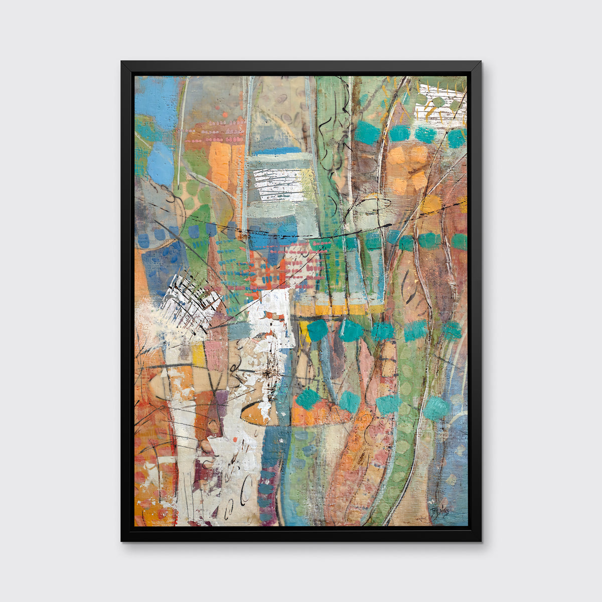 Manhattan Revisited - Open Edition Canvas Print