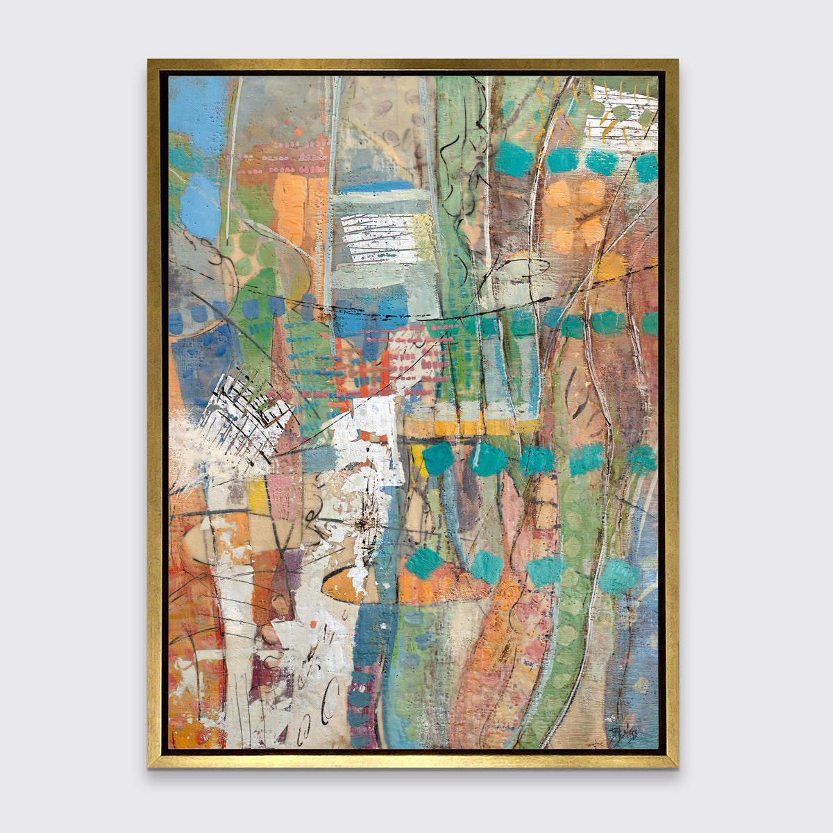 Manhattan Revisited - Open Edition Canvas Print