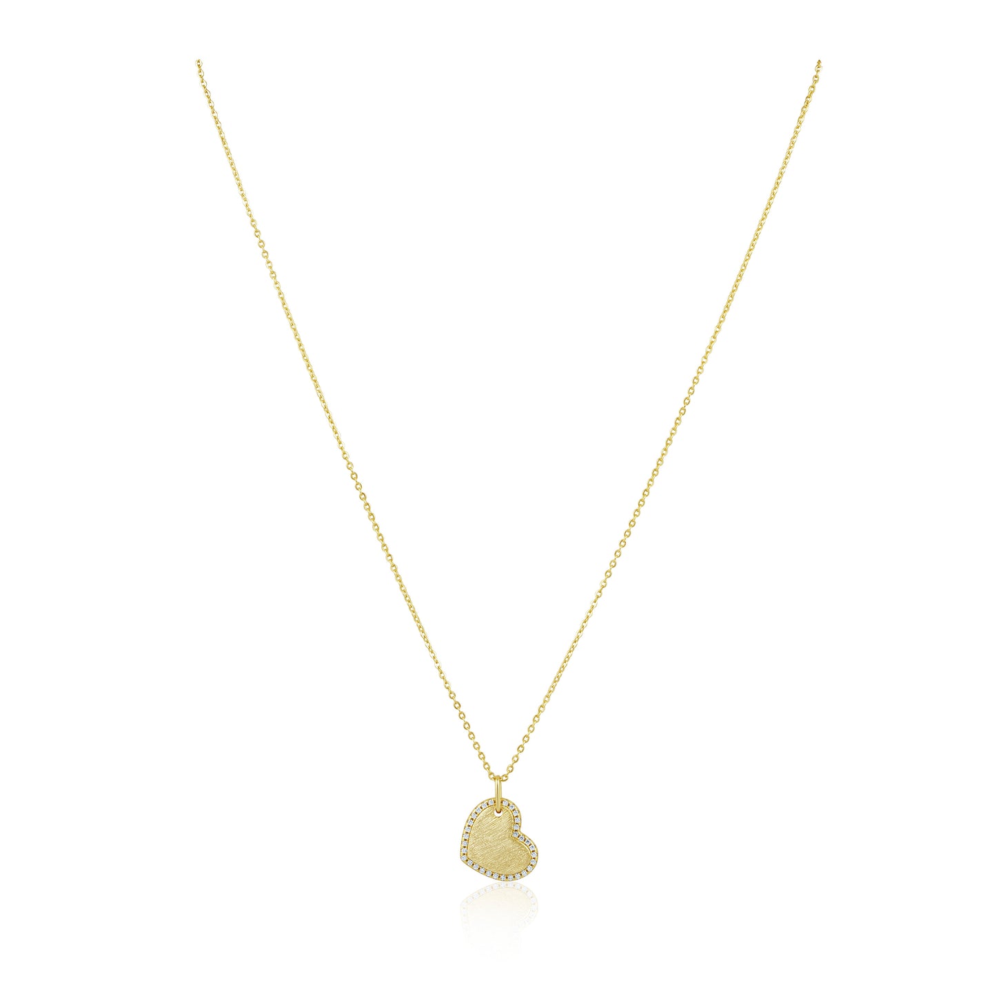 Megan CZ Heart Necklace