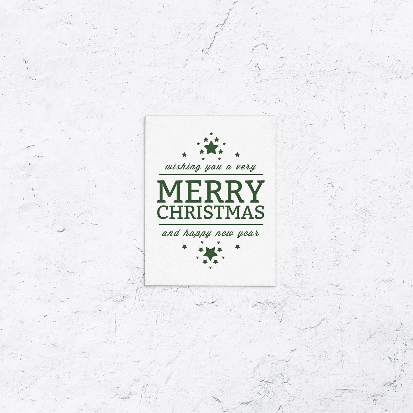 Happy Holidays With Stars Box Set of 10