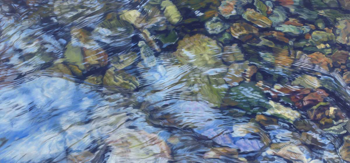 Rocky River 5 - Limited Edition Canvas Print