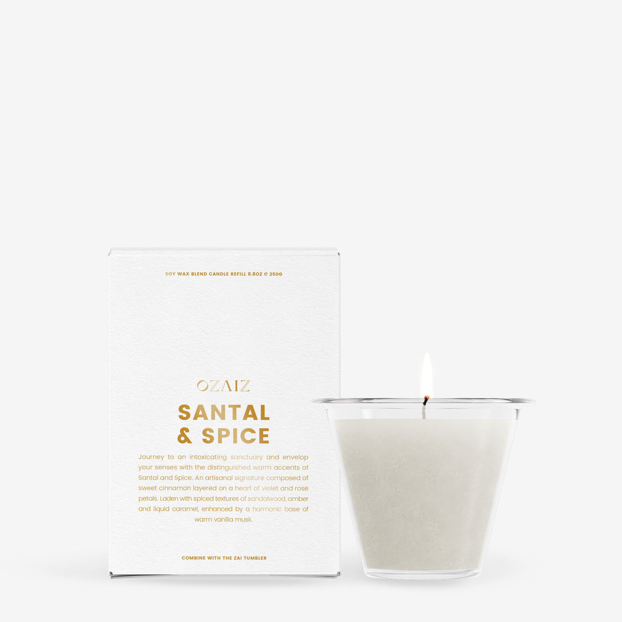 AIZ Candle - Santal & Spice