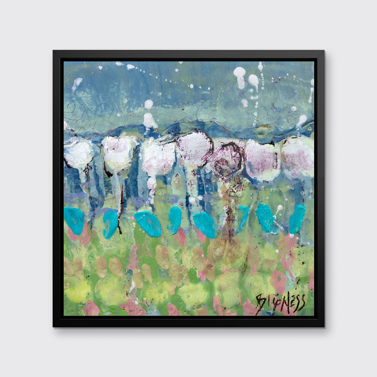 Paper Whites on Parade - Open Edition Canvas Print