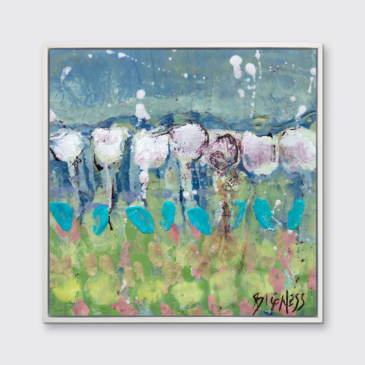 Paper Whites on Parade - Open Edition Canvas Print
