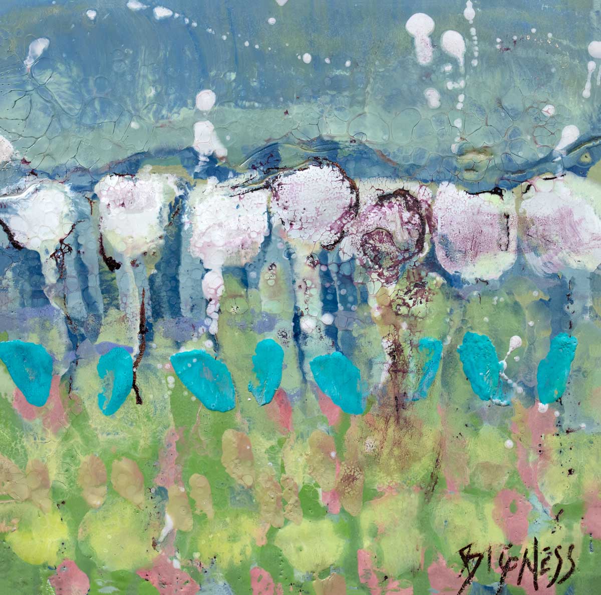 Paper Whites on Parade - Open Edition Canvas Print