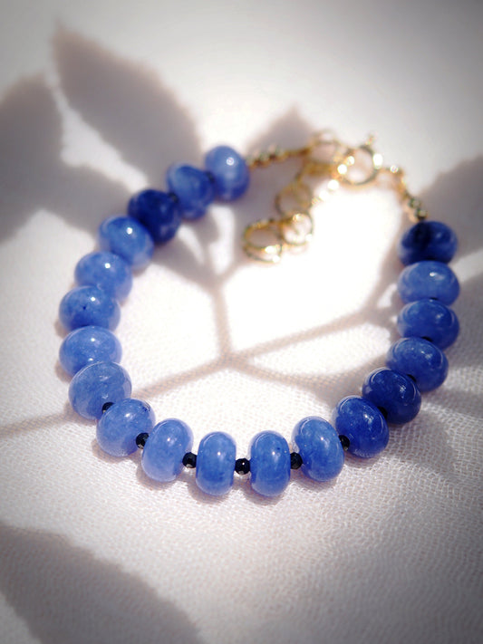 Sale - Violet Gemstone Bracelet - Jacaranda