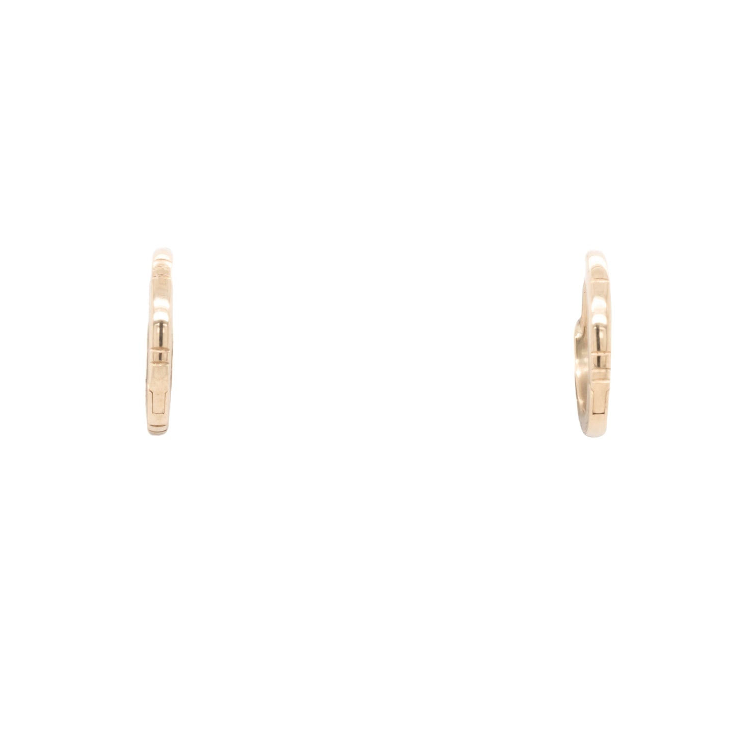 Gold El Dorado Huggie Hoop Earrings