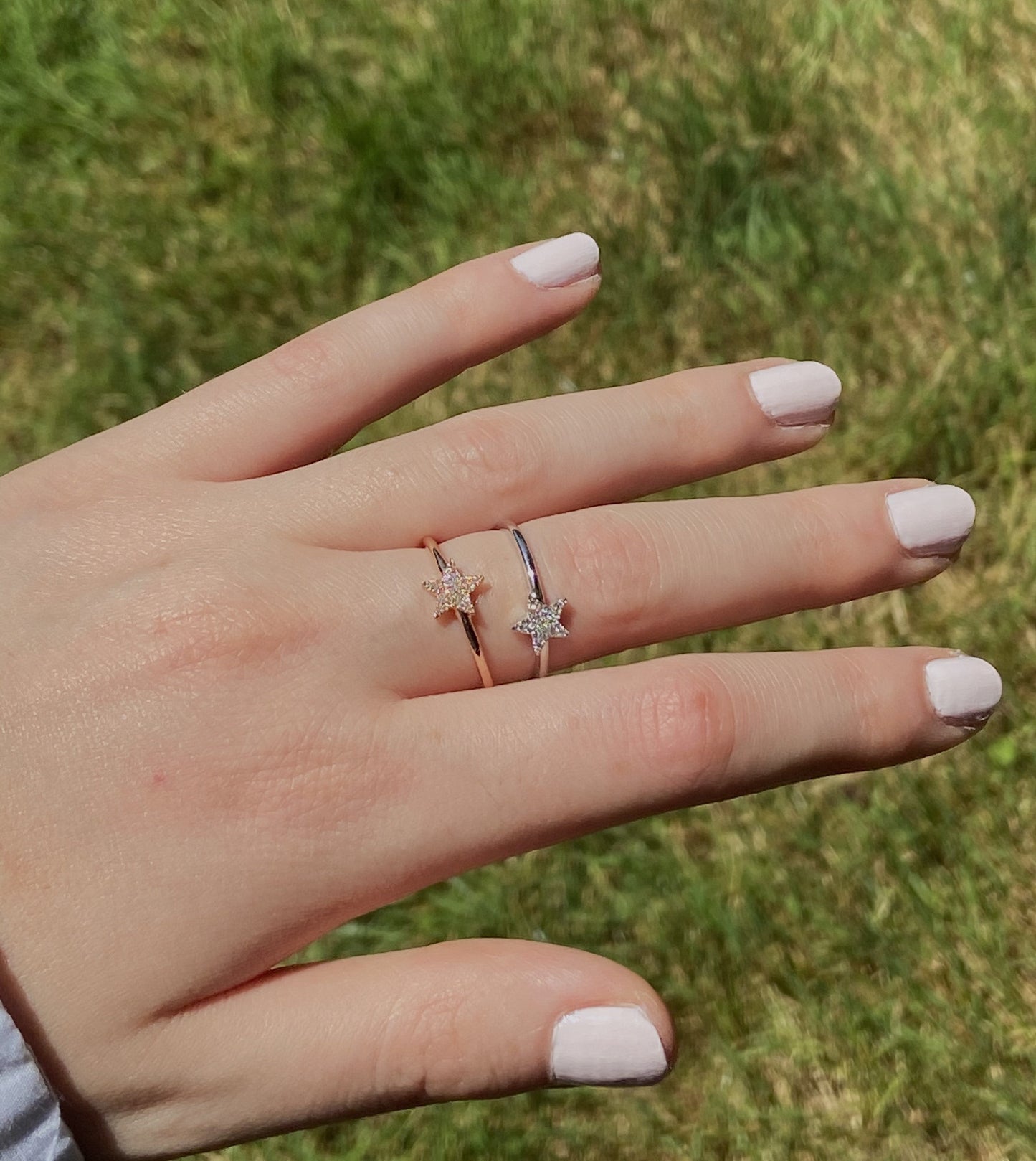 Diamond Star Ring