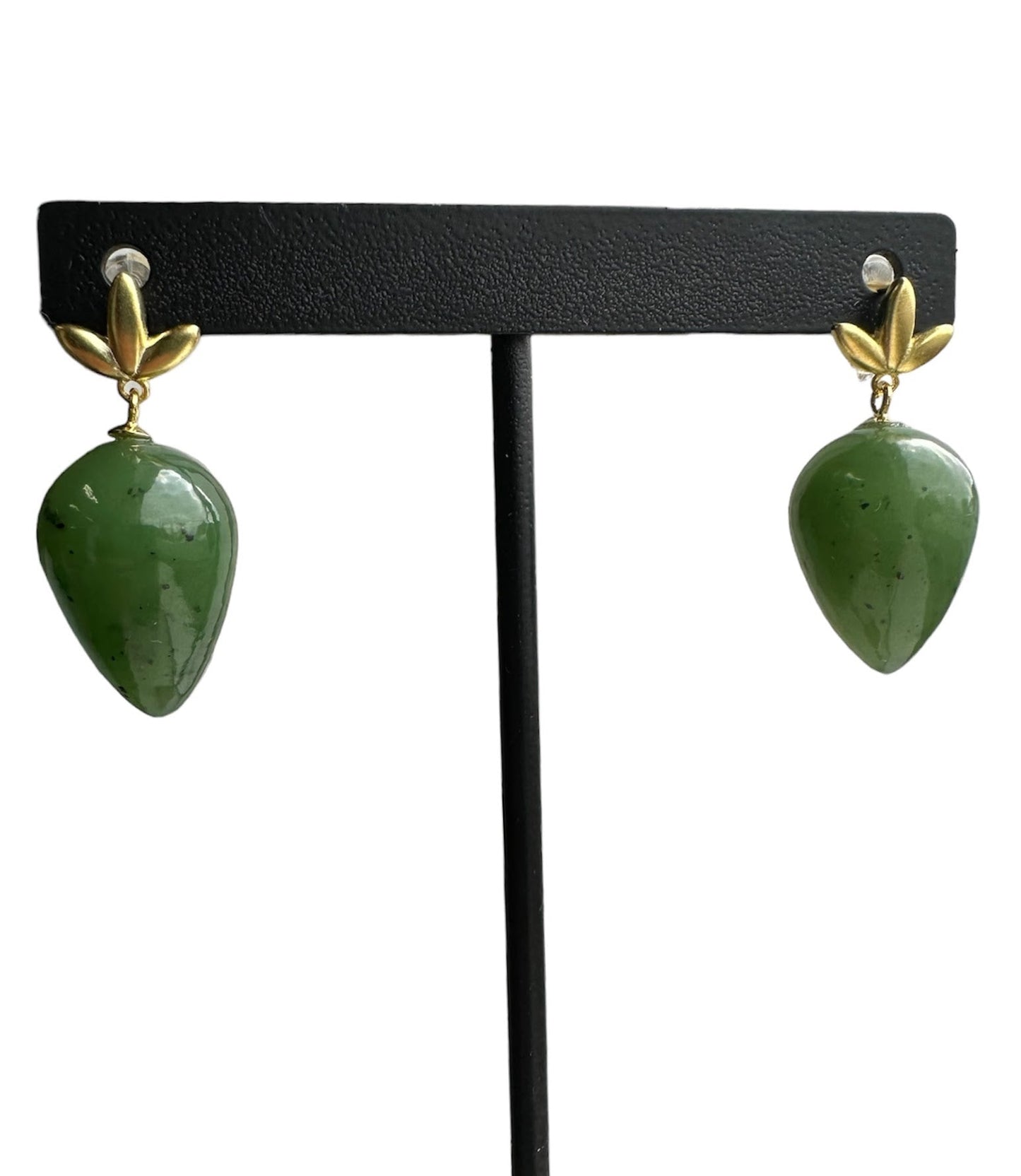 Canadian Jade Earrings, JN1