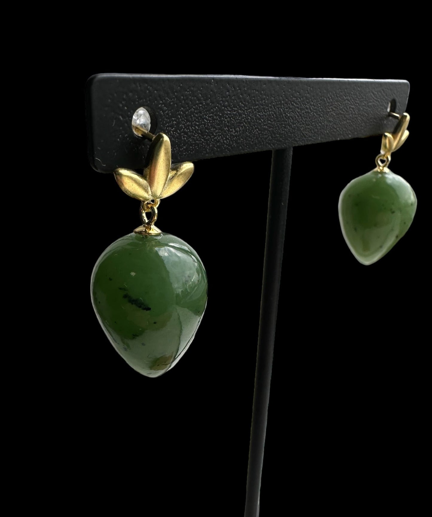 Canadian Jade Earrings, JN1